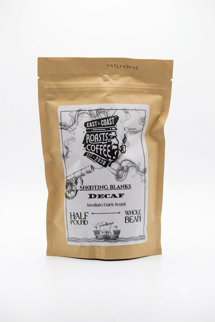 1/2lb Shooting Blanks - PREMIUM SPECIALTY DECAF COFFEE